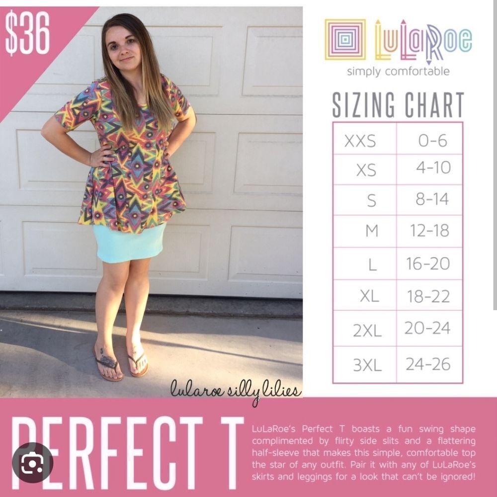 Lularoe Black Artsy Print Swing Top Small A-Line Tee Villain Fantasy Perfect T - Picture 8 of 14